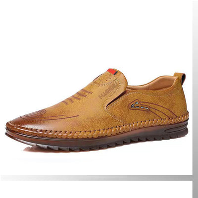 Helmut™ – Andningsbara Halkfria Lädersneakers För Män