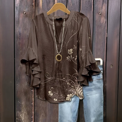 Airelle™ - Avslappnad & Stilfull Sommarblus