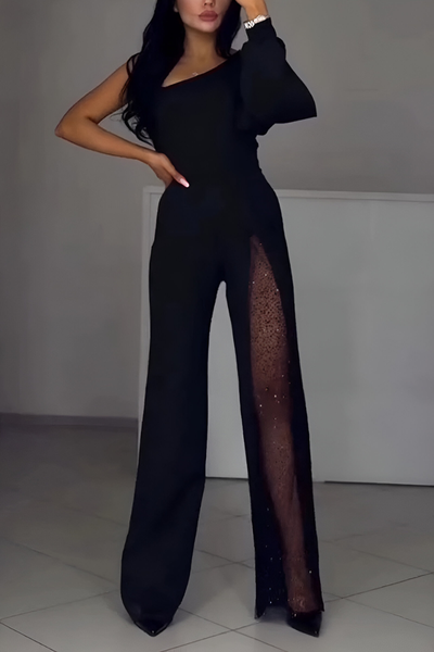 SELINA - MODERN VIDBYXAD JUMPSUIT