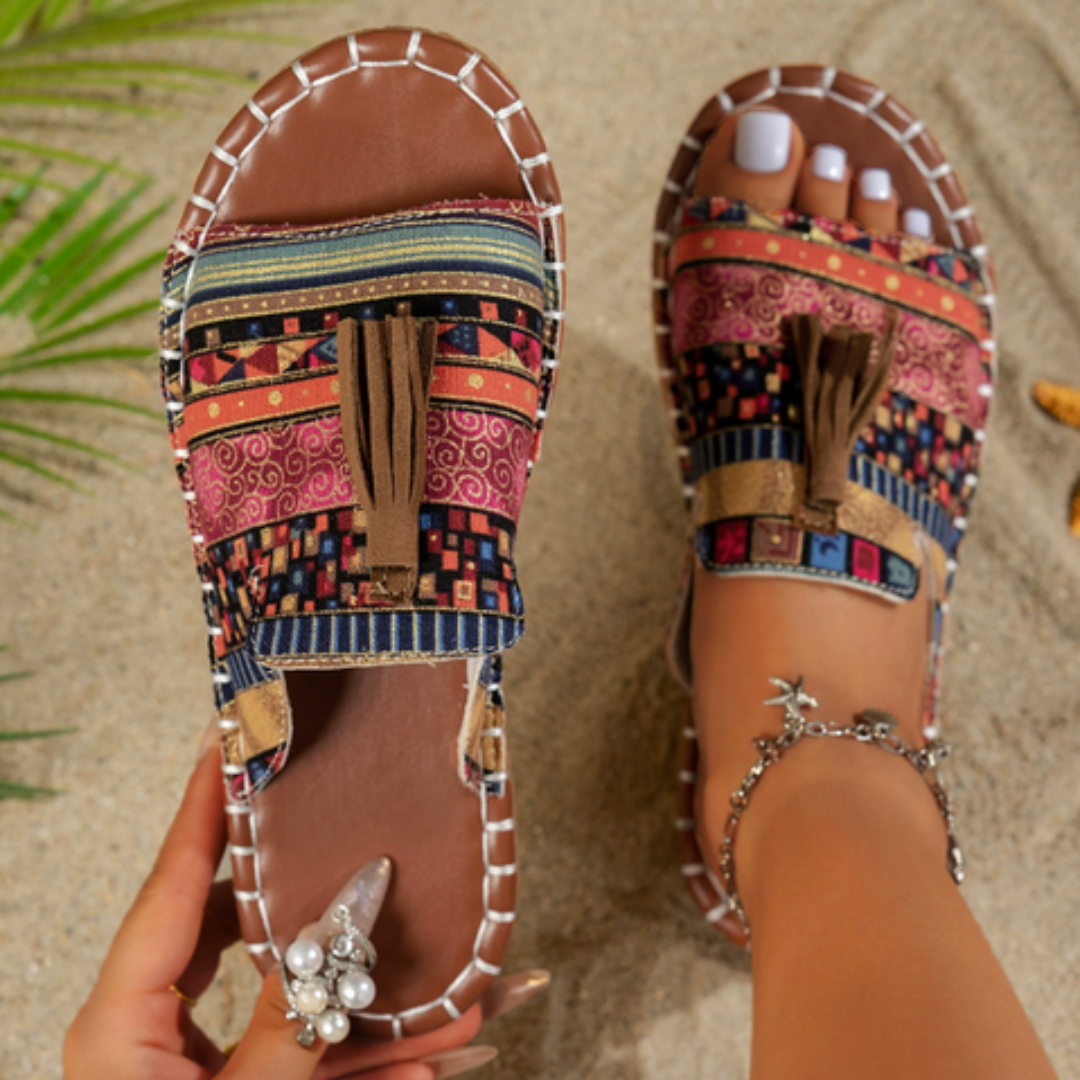 Tindra™ - Boho-stilens Bekväma Sandaler