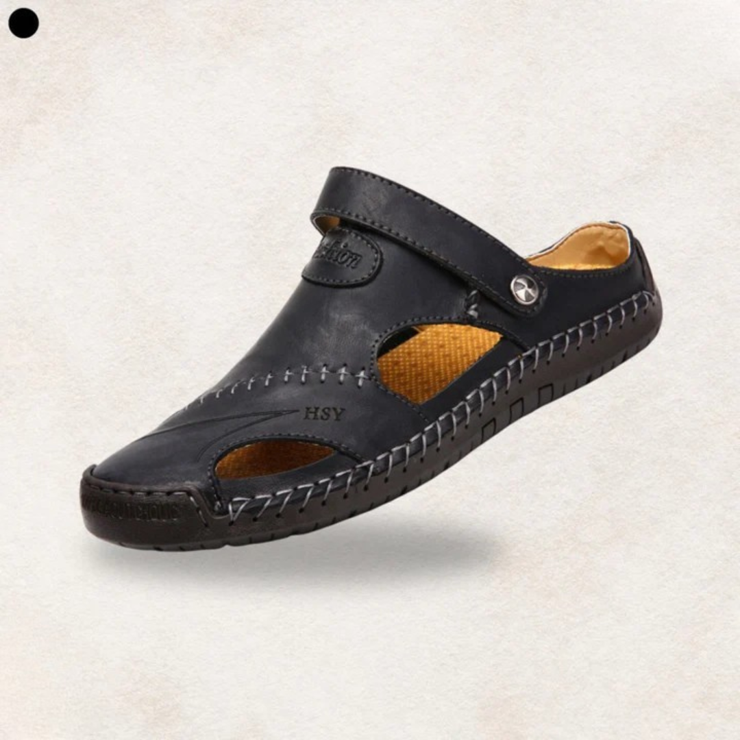 Lars™ – Ortopediska Sandaler i Läder