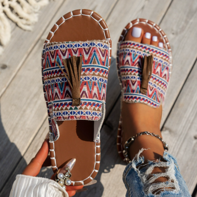 Tindra™ - Boho-stilens Bekväma Sandaler