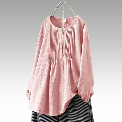 Brezza™ - Luftig och Bekväm Skjorta med Knappar