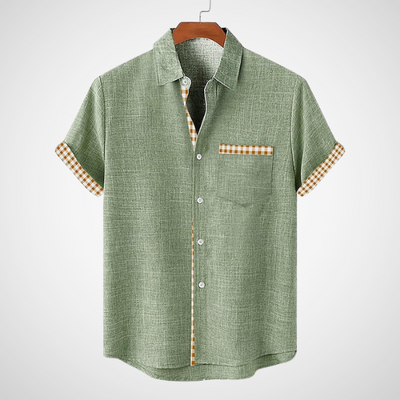 Enzo™ - Snygg Somrig Piké med Bröstficka