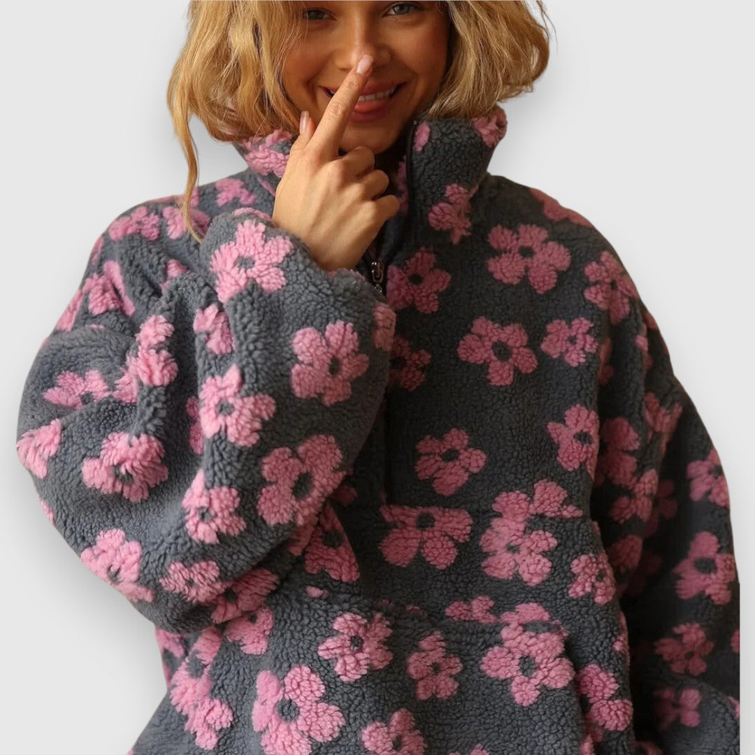 NARIS – MYSIG BLOMMIG VINTERTRÖJA