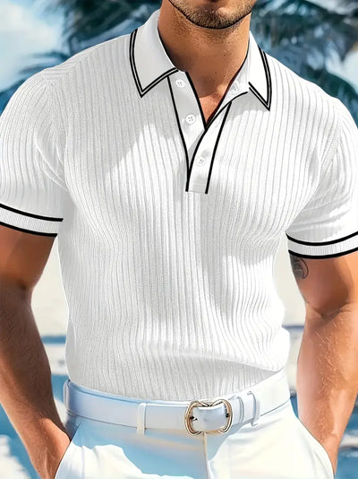 Rúben™ – Elegant Polo – Medelhavsinspirerad Stil
