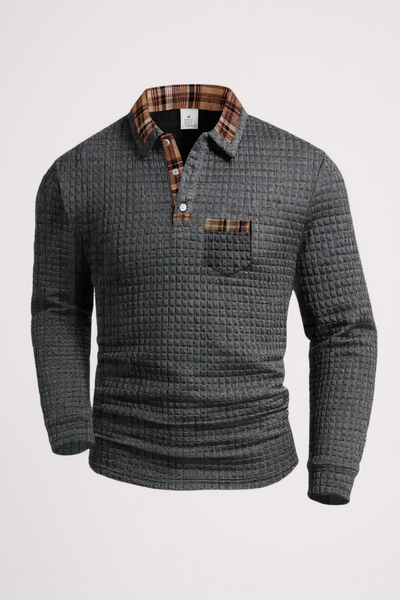 PER - TÄRNET KLASSISK POLOSKJORTA FÖR MÄN