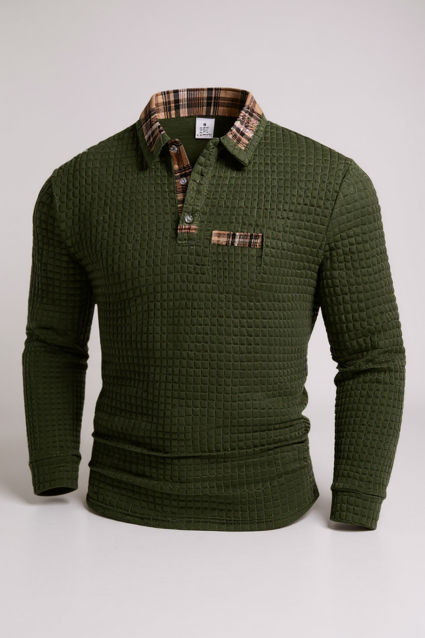 PER - TÄRNET KLASSISK POLOSKJORTA FÖR MÄN