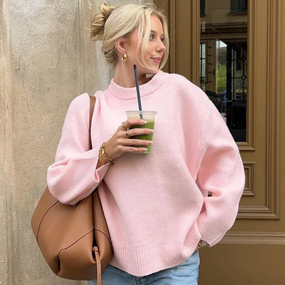 KAJSA – VINTERROSA VÄRMANDE TRÖJA